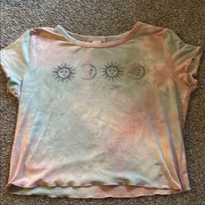 Pastel Tie-Dye Women's Top